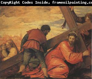 Veronese and Studio rJesus Falls under the Weight of the Cross (mk05)